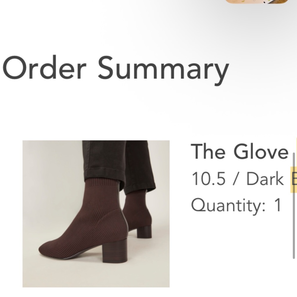 Everlane NWB Ribbed Stretch Ankle Boots - BROWN